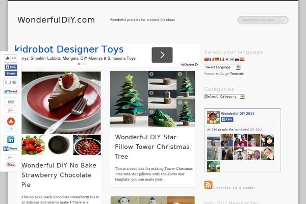 wonderfuldiy.com site used Wonderfuldiy-2016