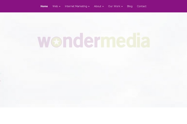 Wonder theme site design template sample