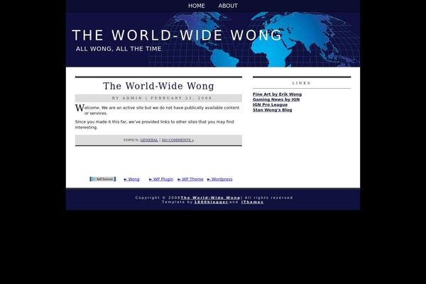wong.com site used My-world