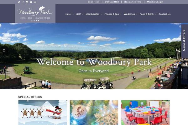 woodburypark.co.uk site used Woodbury-park