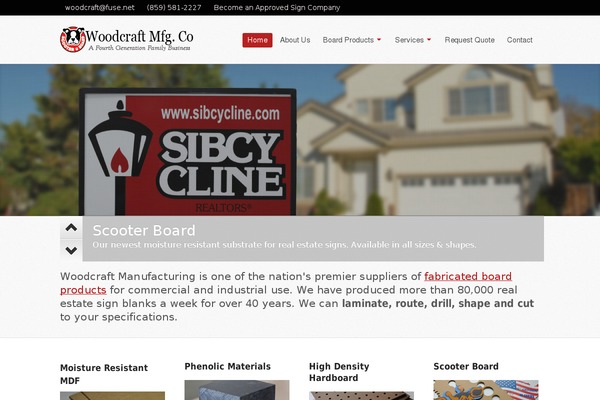 woodcraftmanufacturing.com site used Woodcraft