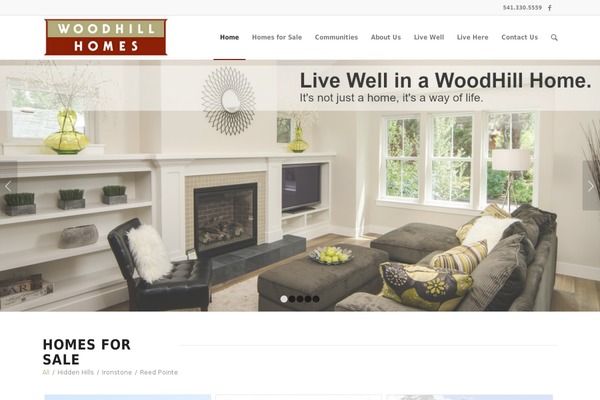 woodhillhomes theme websites examples