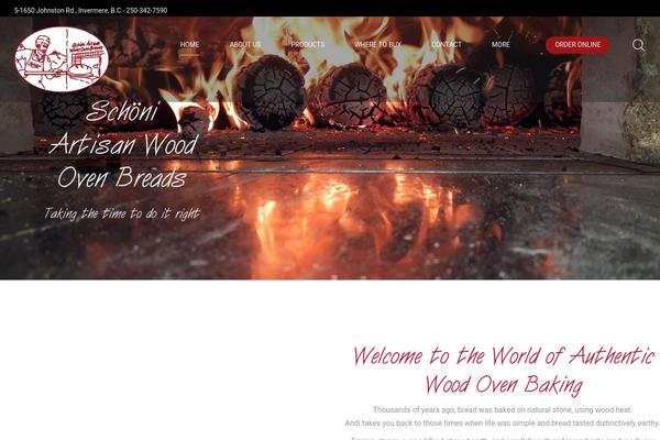 woodovenbread.ca site used Bready