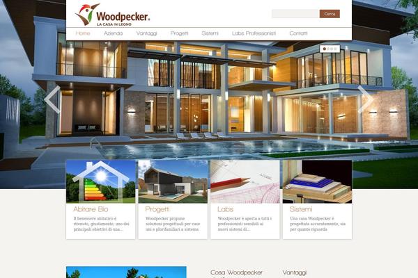 woodpeckeritalia.it site used Theme1350