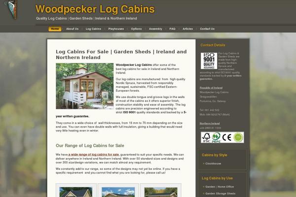 woodpeckerlogcabins.com site used Woodpecker5v3