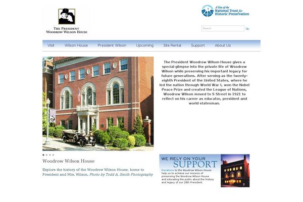 woodrowwilsonhouse.org site used Woodlawntheme