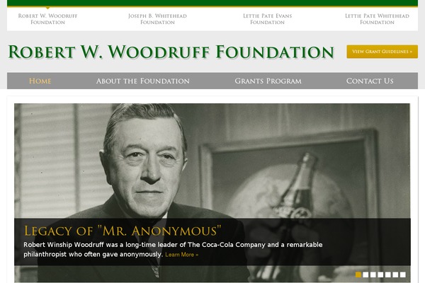 Woodruff theme site design template sample