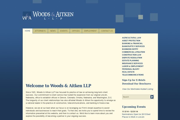 woodsaitken.com site used Woodsaitken