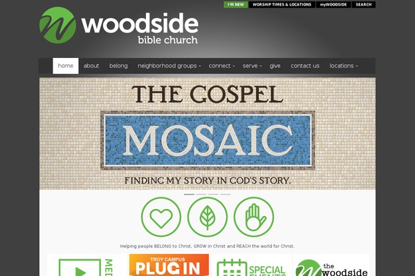 woodsidebible.org site used Woodside