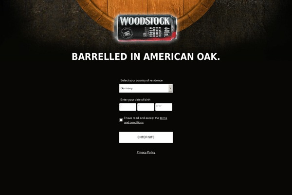 woodstockbourbon.com.au site used Cr-woodstock
