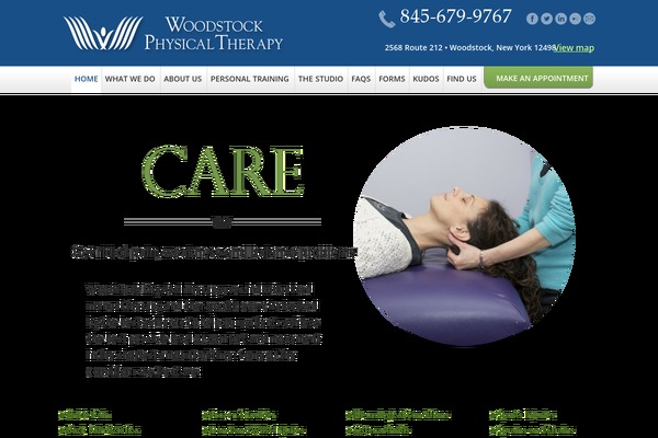woodstockphysicaltherapy.com site used Accesspress