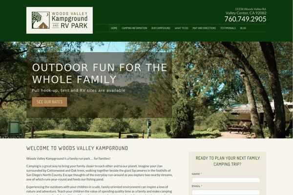 woodsvalley.com site used Headway