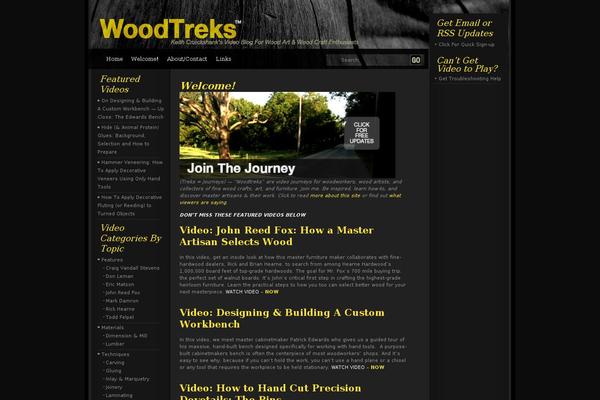 woodtreks.com site used Blackwood