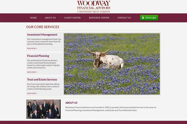 woodwayfinancial.com site used Woodway