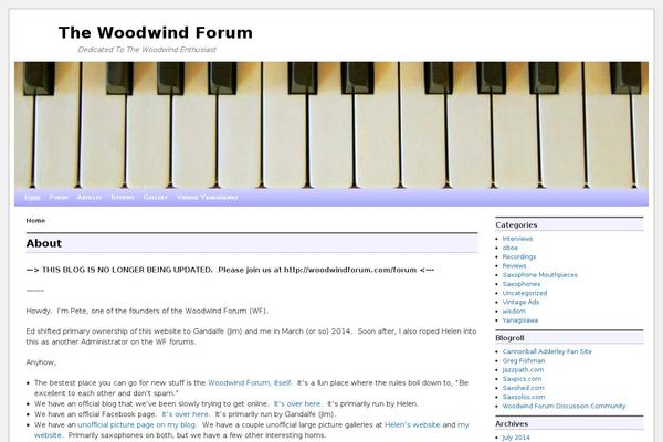 Weaver II theme site design template sample