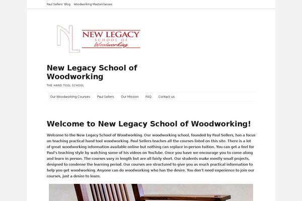 KadenceWP theme site design template sample