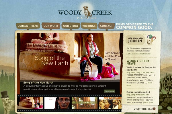 Woody theme site design template sample