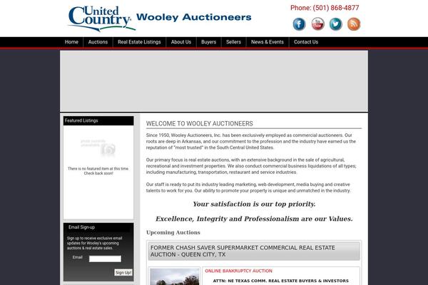 wooleyauctioneers.com site used Wooleyh13
