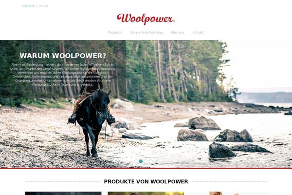 woolpower.de site used Mbptheme