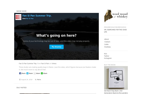 Stumblr theme site design template sample