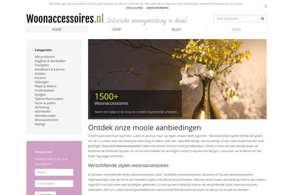 woonaccessoires.nl site used Wmdframe