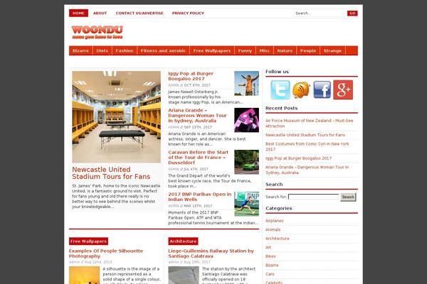 woondu.com site used Woondu