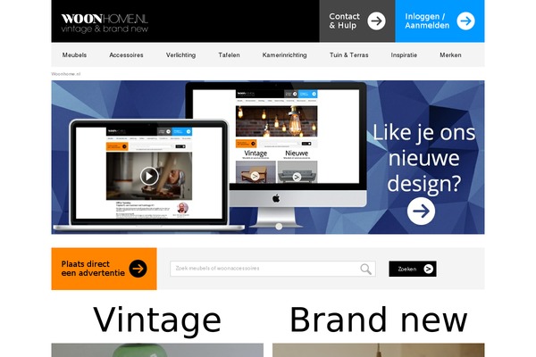 woonhome.nl site used Woonhome