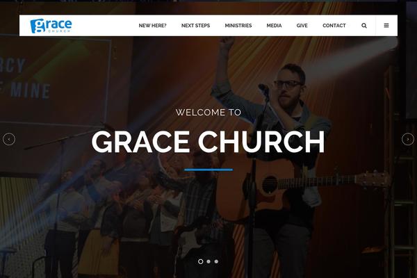 Grace theme site design template sample