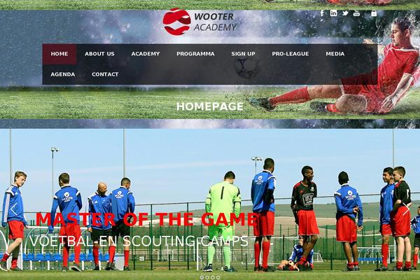 wooteracademy.com site used Realsoccer-child