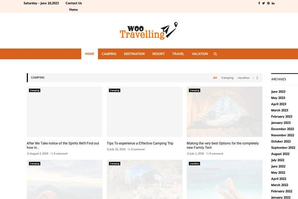 PenNews theme site design template sample