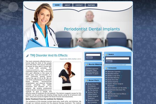 worchestermaperiodontist.com site used Mature_health_wp_theme