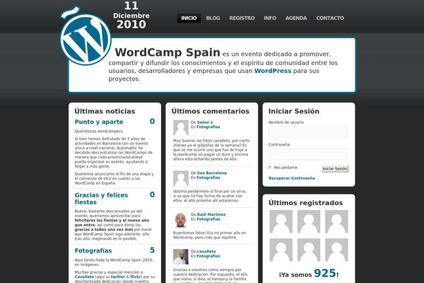 Wcs theme site design template sample