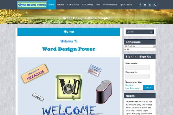 worddesignpower.com site used MW Small