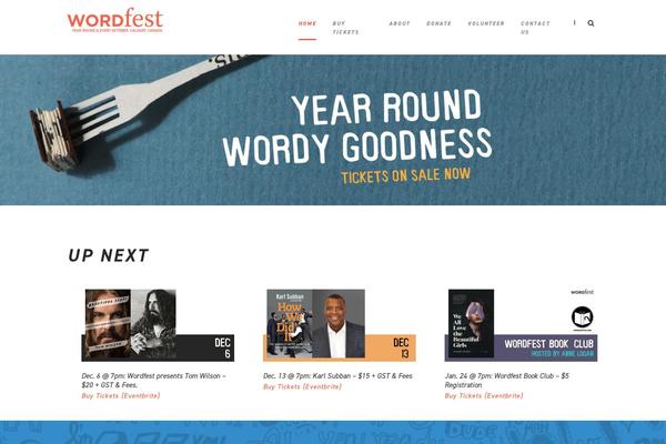 wordfest.com site used Thekeynote-v1-06-child