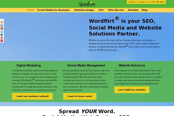 wordflirt.com site used Builder-summit