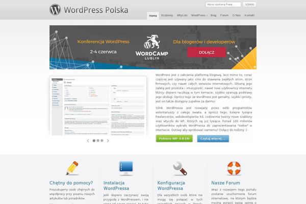 wordpress-polska.pl site used Division