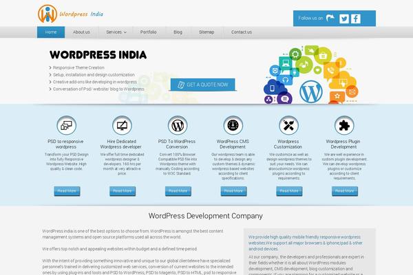 wordpressindia.in site used Wordpressindia