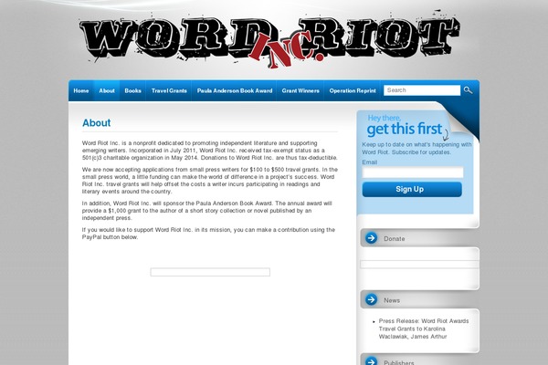 wordriot.us site used intrepidity