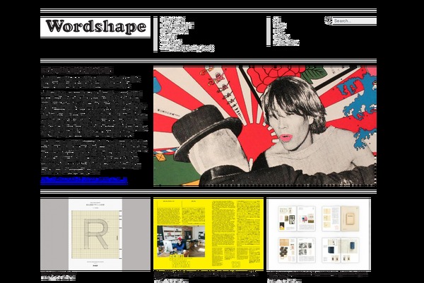 wordshape.com site used Wordshape-theme