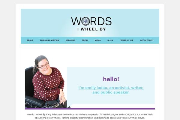 wordsiwheelby.com site used Emilyladau