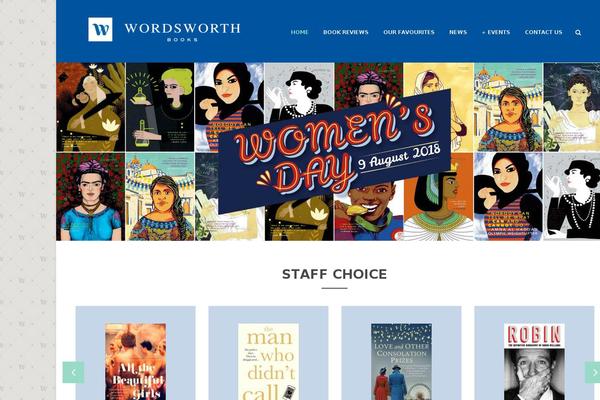 wordsworth.co.za site used Claudio