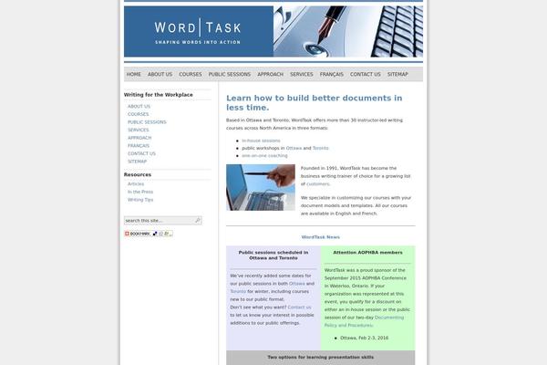 wordtask.com site used Wordtask
