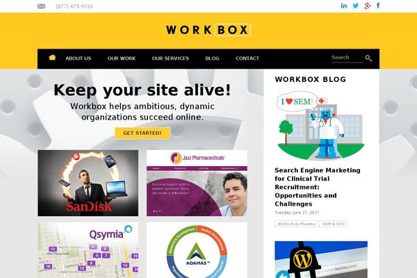 workbox.com site used Workbox