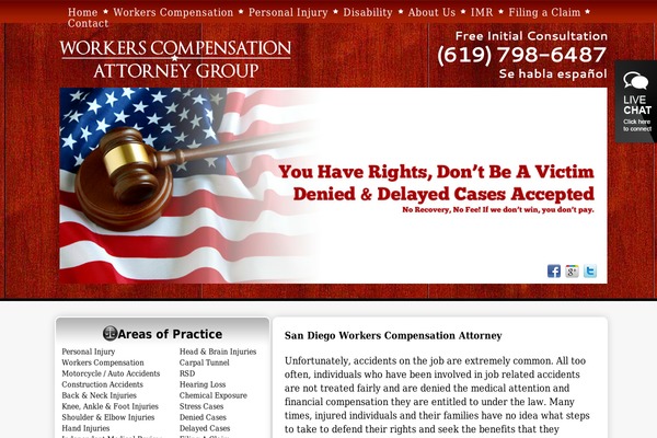 workcomp theme websites examples