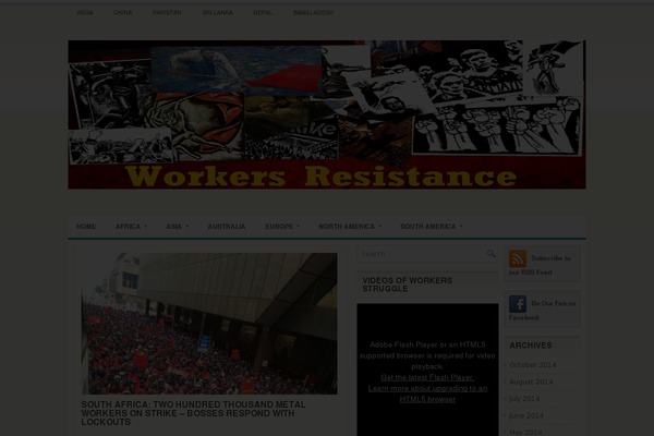workersresist.net site used Upper