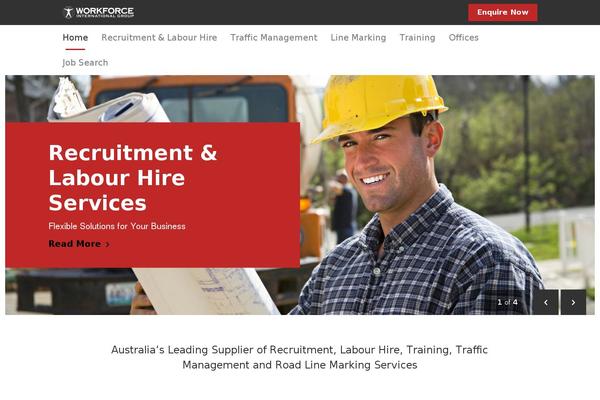 workforce.com.au site used Workforce