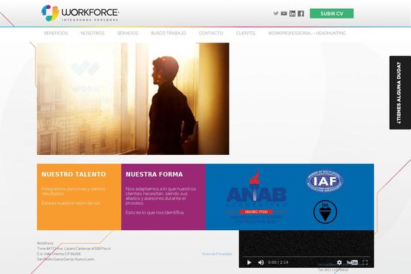 workforce.com.mx site used Workforce