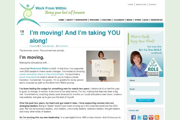 workfromwithin.com site used Sensational-shift