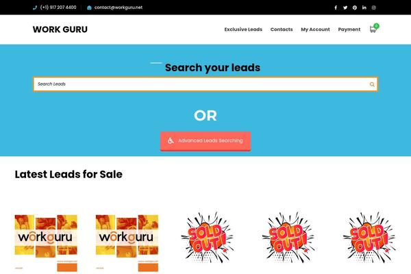 workguru.net site used Workguru