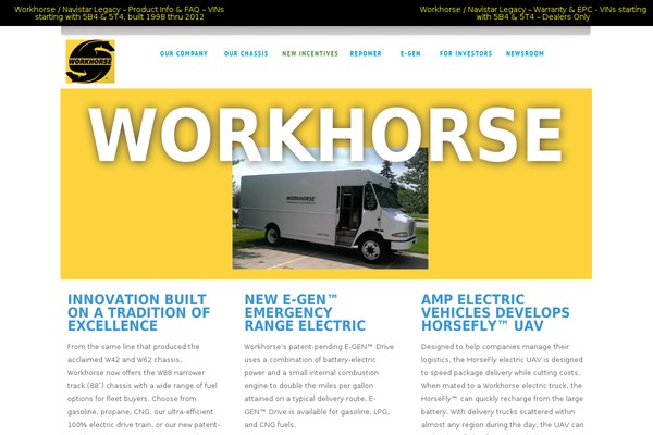 workhorse.com site used Amp_v1